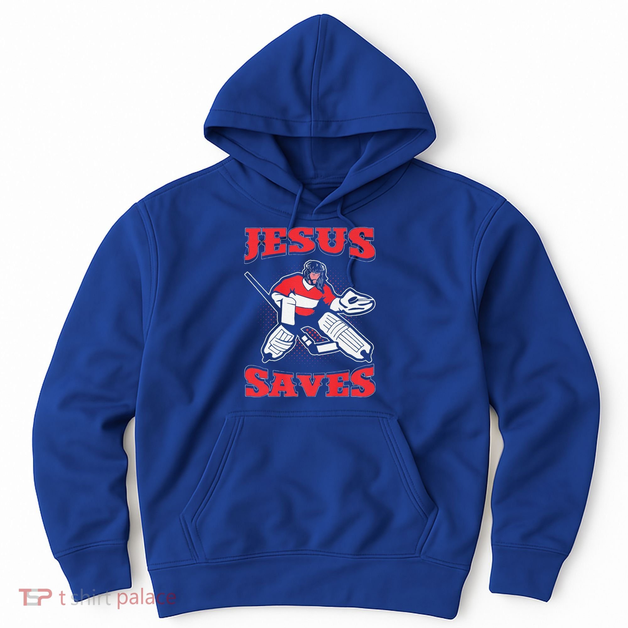 Jesus Saves Funny Hockey 10402 Hoodie