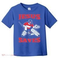 Jesus Saves Funny Hockey 10402 Toddler T-Shirt thumb 0