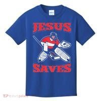 Jesus Saves Funny Hockey 10402 Kids T-Shirt thumb 0