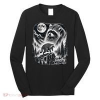 Jimothy Seattle Feral Legend Raccoon Funny Long Sleeve Shirt thumb 0