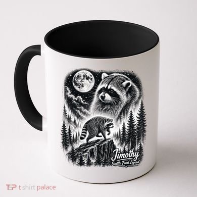 Jimothy Seattle Feral Legend Raccoon Funny Coffee Mug