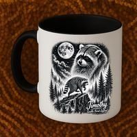 Jimothy Seattle Feral Legend Raccoon Funny Coffee Mug thumb 2