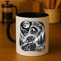 Jimothy Seattle Feral Legend Raccoon Funny Coffee Mug thumb 4