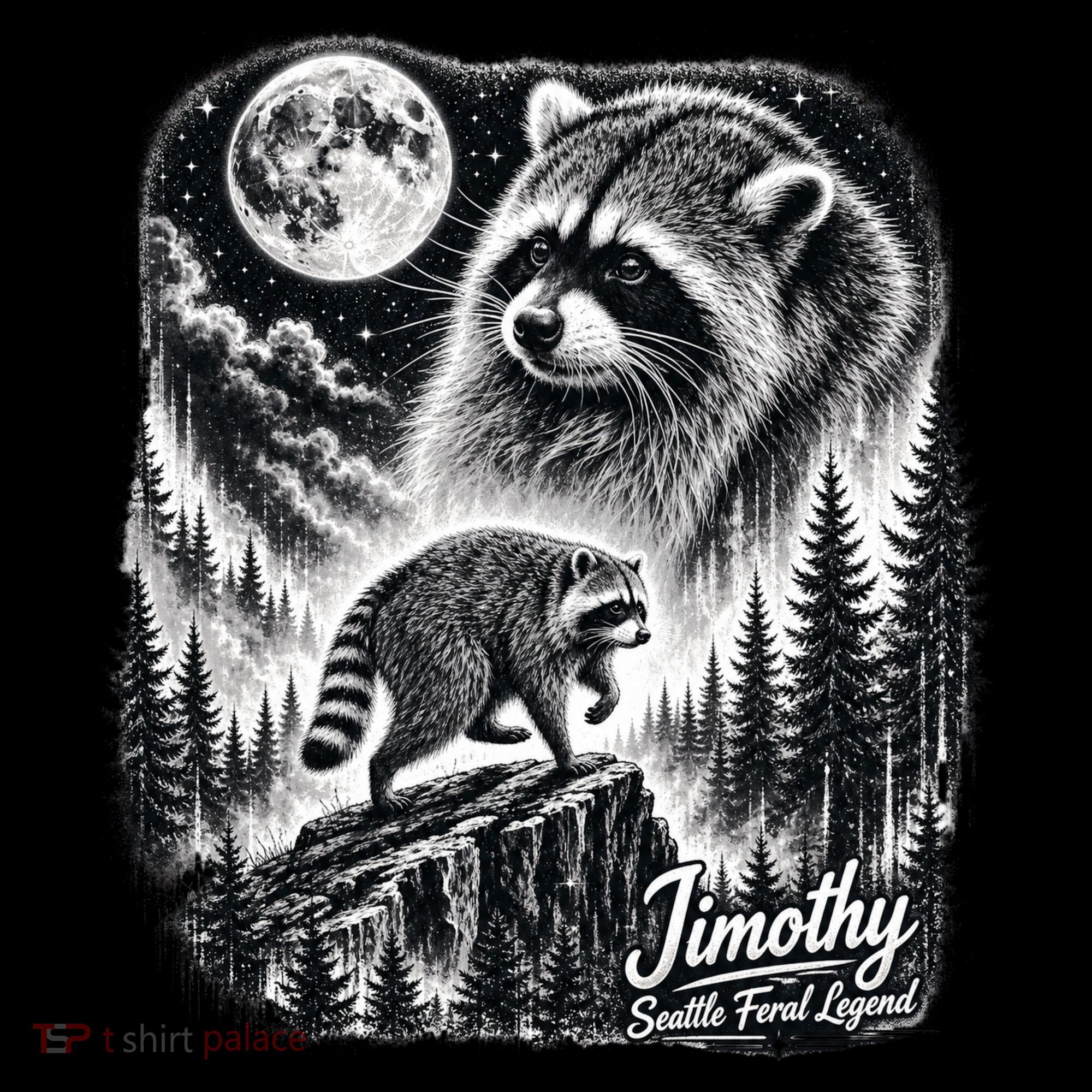 Jimothy Seattle Feral Legend Raccoon Funny Coffee Mug