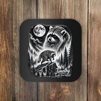 Jimothy Seattle Feral Legend Raccoon Funny Coaster thumb 0