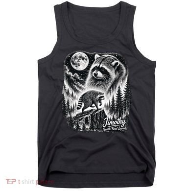 Jimothy Seattle Feral Legend Raccoon Funny Tank Top