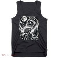 Jimothy Seattle Feral Legend Raccoon Funny Tank Top thumb 0