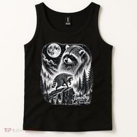 Jimothy Seattle Feral Legend Raccoon Funny Tank Top thumb 2