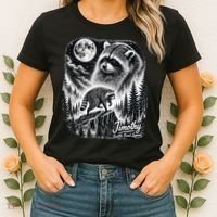 Jimothy Seattle Feral Legend Raccoon Funny Women's T-Shirt thumb 2