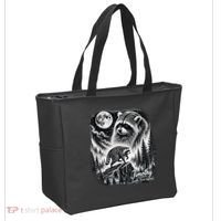 Jimothy Seattle Feral Legend Raccoon Funny Tote Bag thumb 2