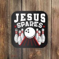 Jesus Spares Funny Christian Bowling Coaster thumb 0