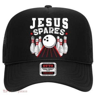 Jesus Spares Funny Christian Bowling Hat