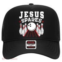 Jesus Spares Funny Christian Bowling Hat thumb 0