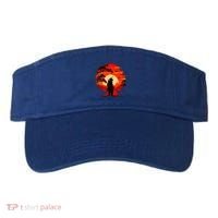Japanese Samurai Fighter Martial Arts Retro Sunset Visor thumb 0