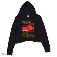 Just Some Fellas I Play Car Pranks With Crop Fleece Hoodie thumb 0