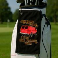 Just Some Fellas I Play Car Pranks With Golf Towel thumb 2