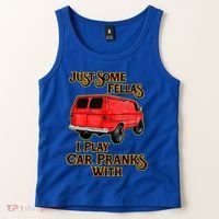 Just Some Fellas I Play Car Pranks With Tank Top thumb 2