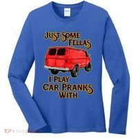 Just Some Fellas I Play Car Pranks With Women's Long Sleeve Shirt thumb 0