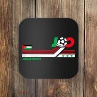 Jordan Soccer Flag And Stripes Coaster thumb 0