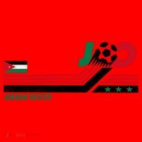 Jordan Soccer Flag And Stripes Santa Hat thumb 1