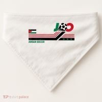 Jordan Soccer Flag And Stripes USA-Made Doggie Bandana thumb 0