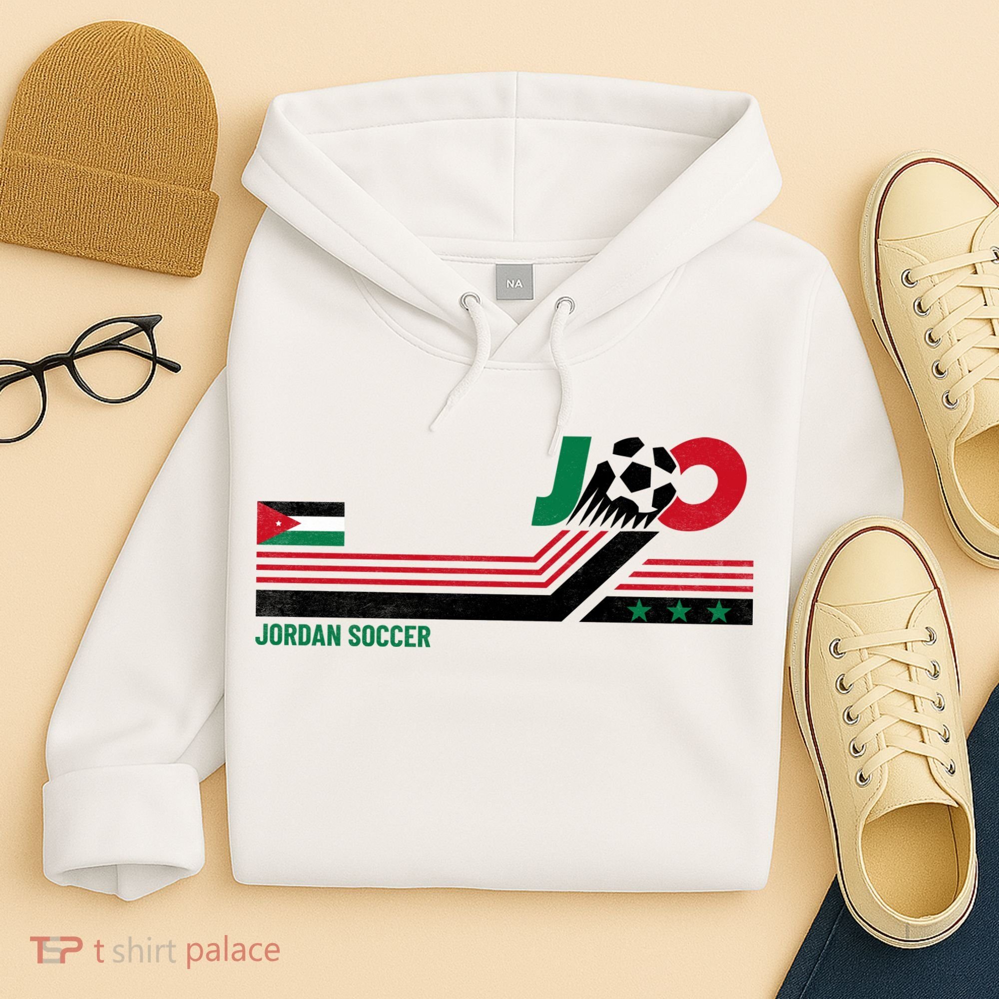 Jordan Soccer Flag And Stripes Hoodie