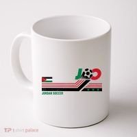 Jordan Soccer Flag And Stripes Coffee Mug thumb 0