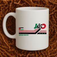 Jordan Soccer Flag And Stripes Coffee Mug thumb 2