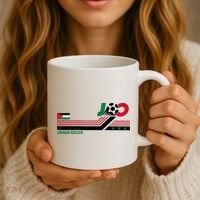 Jordan Soccer Flag And Stripes Coffee Mug thumb 3