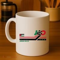 Jordan Soccer Flag And Stripes Coffee Mug thumb 4