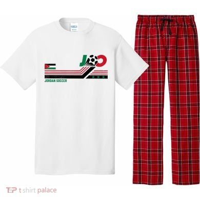 Jordan Soccer Flag And Stripes Pajama Set