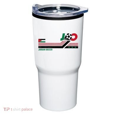 Jordan Soccer Flag And Stripes Tumbler