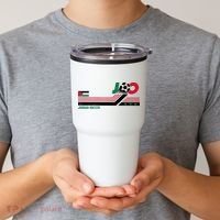 Jordan Soccer Flag And Stripes Tumbler thumb 2