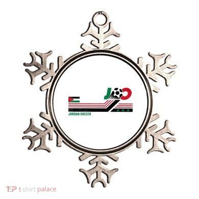 Jordan Soccer Flag And Stripes Ornament