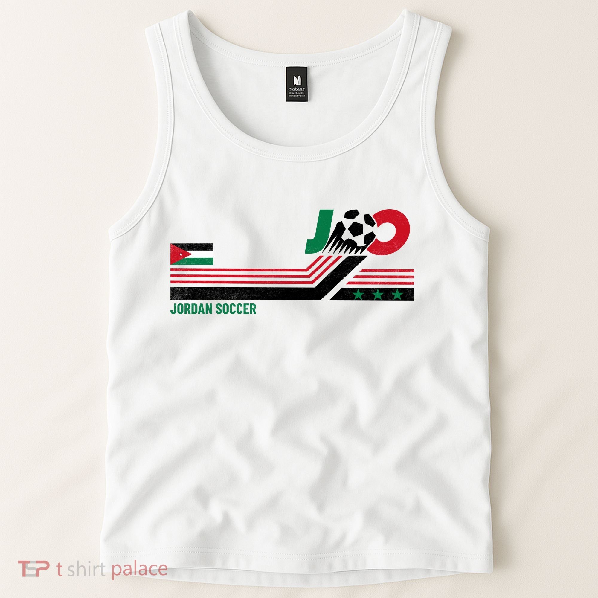 Jordan Soccer Flag And Stripes Tank Top
