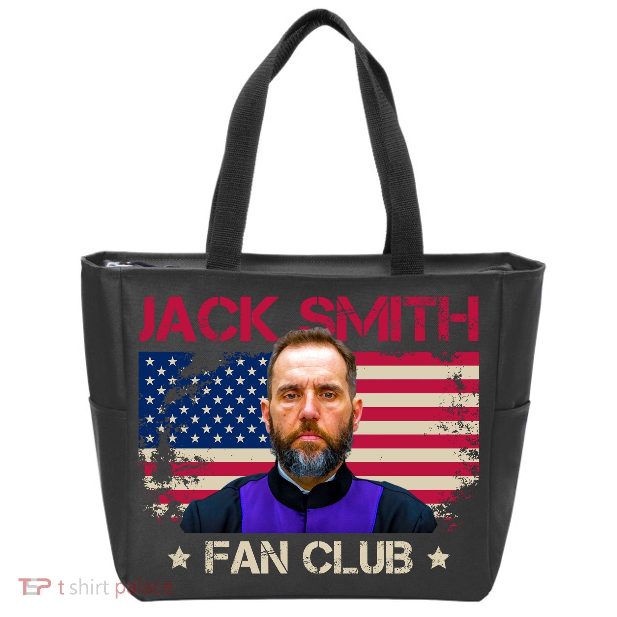 Jack Smith Fan Club Funny Political Humor Tote Bag