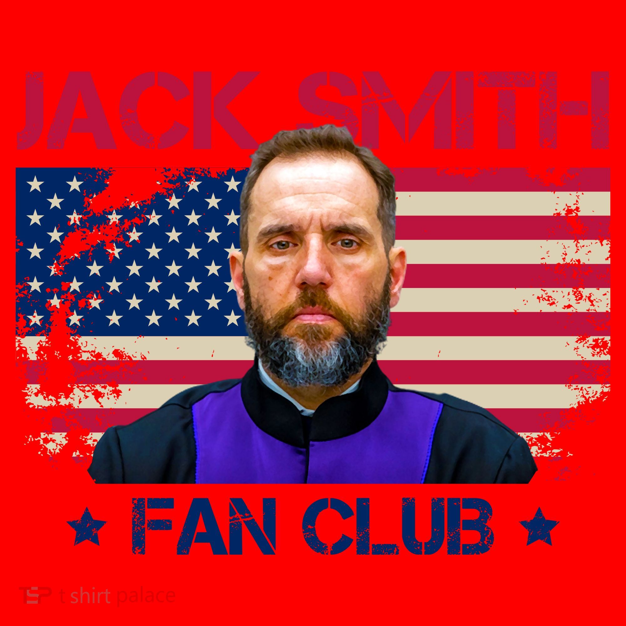 Jack Smith Fan Club Funny Political Humor Santa Hat