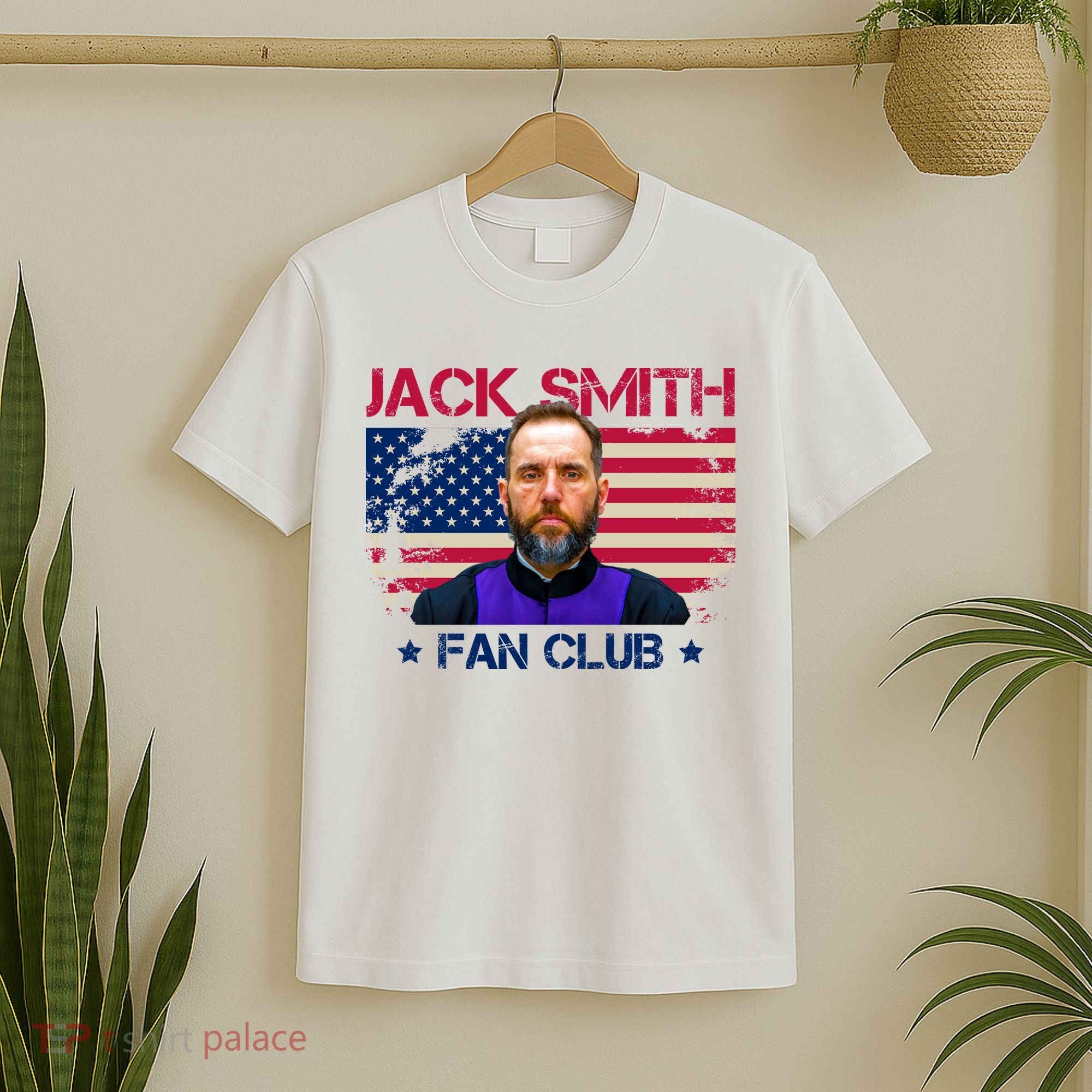 Jack Smith Fan Club Funny Political Humor T-Shirt