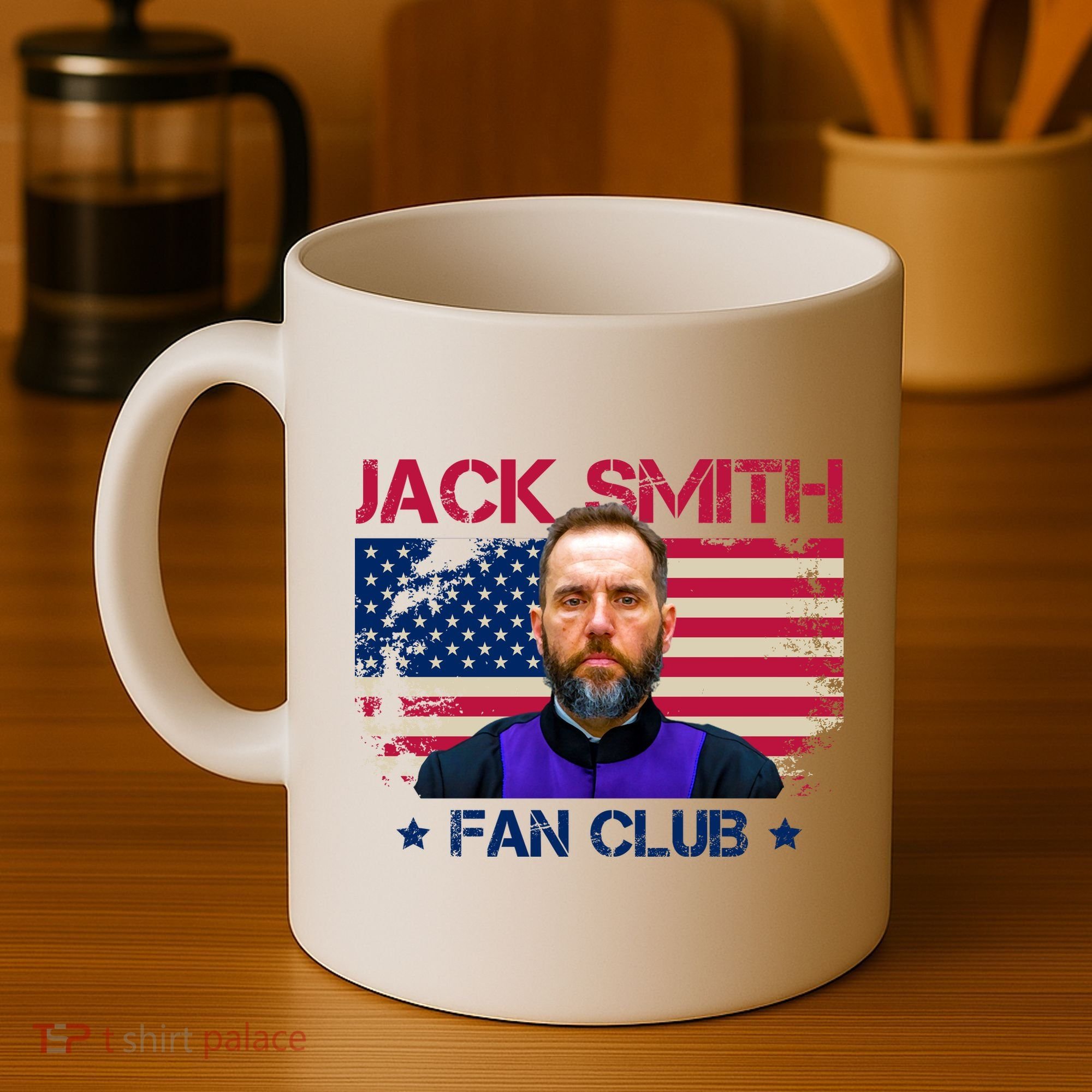 Jack Smith Fan Club Funny Political Humor Coffee Mug