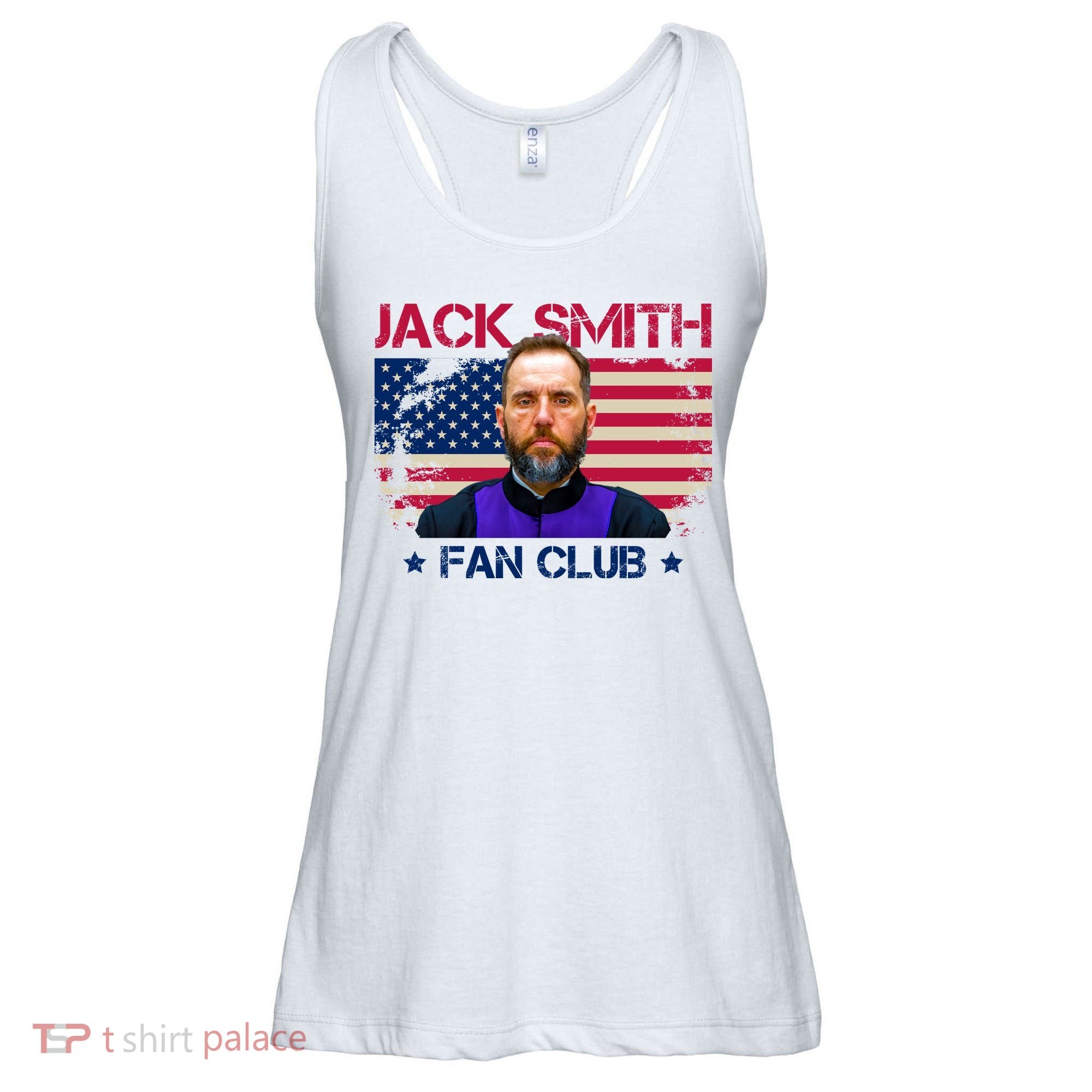 Jack Smith Fan Club Funny Political Humor Ladies Essential Flowy Tank
