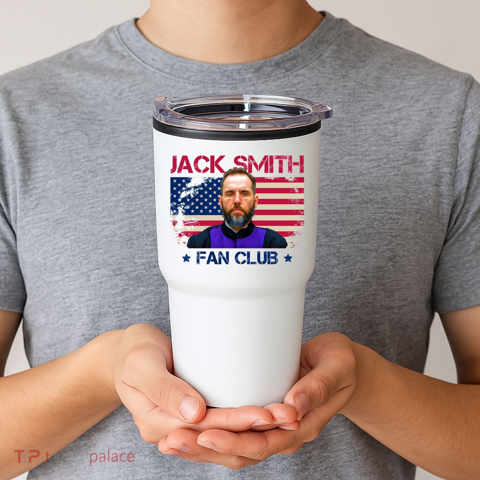 Jack Smith Fan Club Funny Political Humor Tumbler