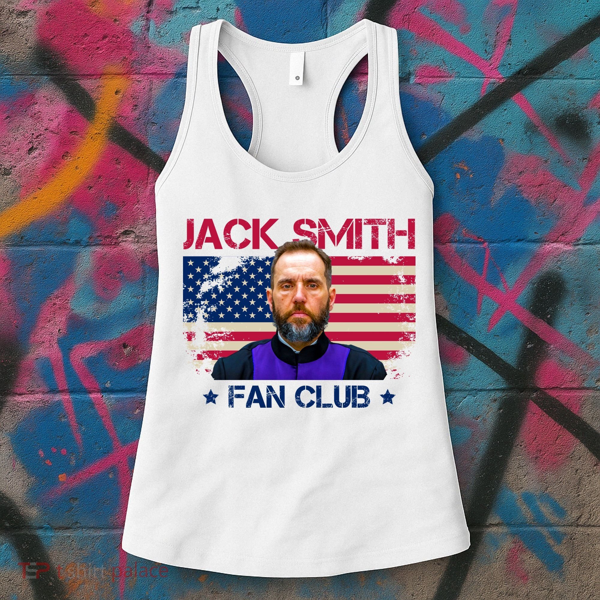 Jack Smith Fan Club Funny Political Humor Women's Tank Top