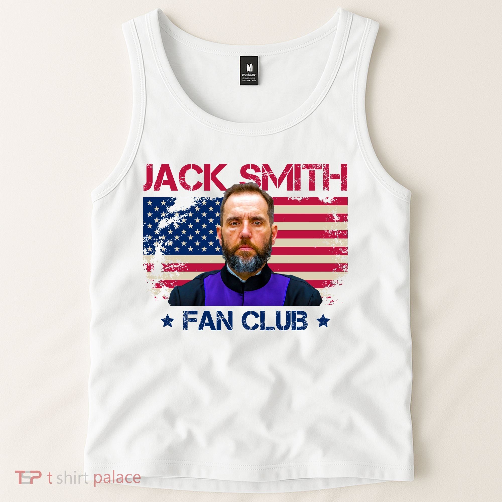 Jack Smith Fan Club Funny Political Humor Tank Top