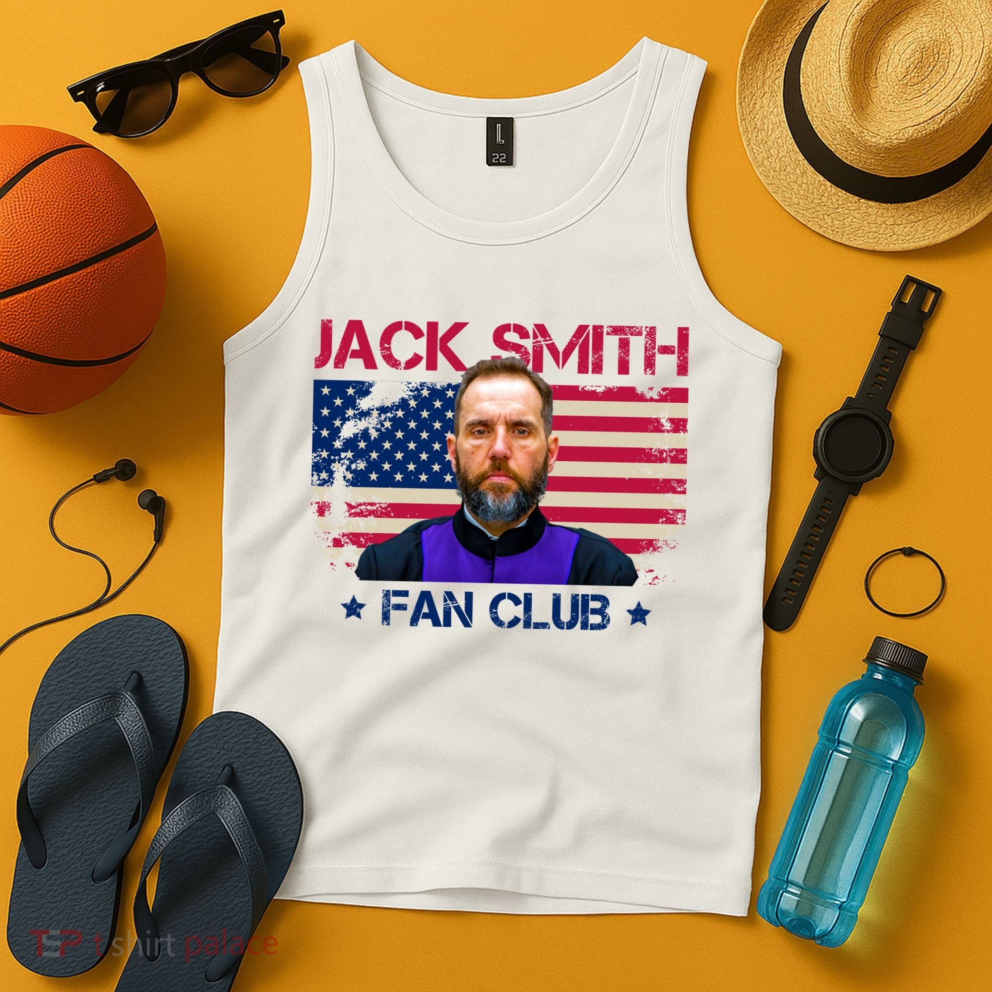 Jack Smith Fan Club Funny Political Humor Tank Top