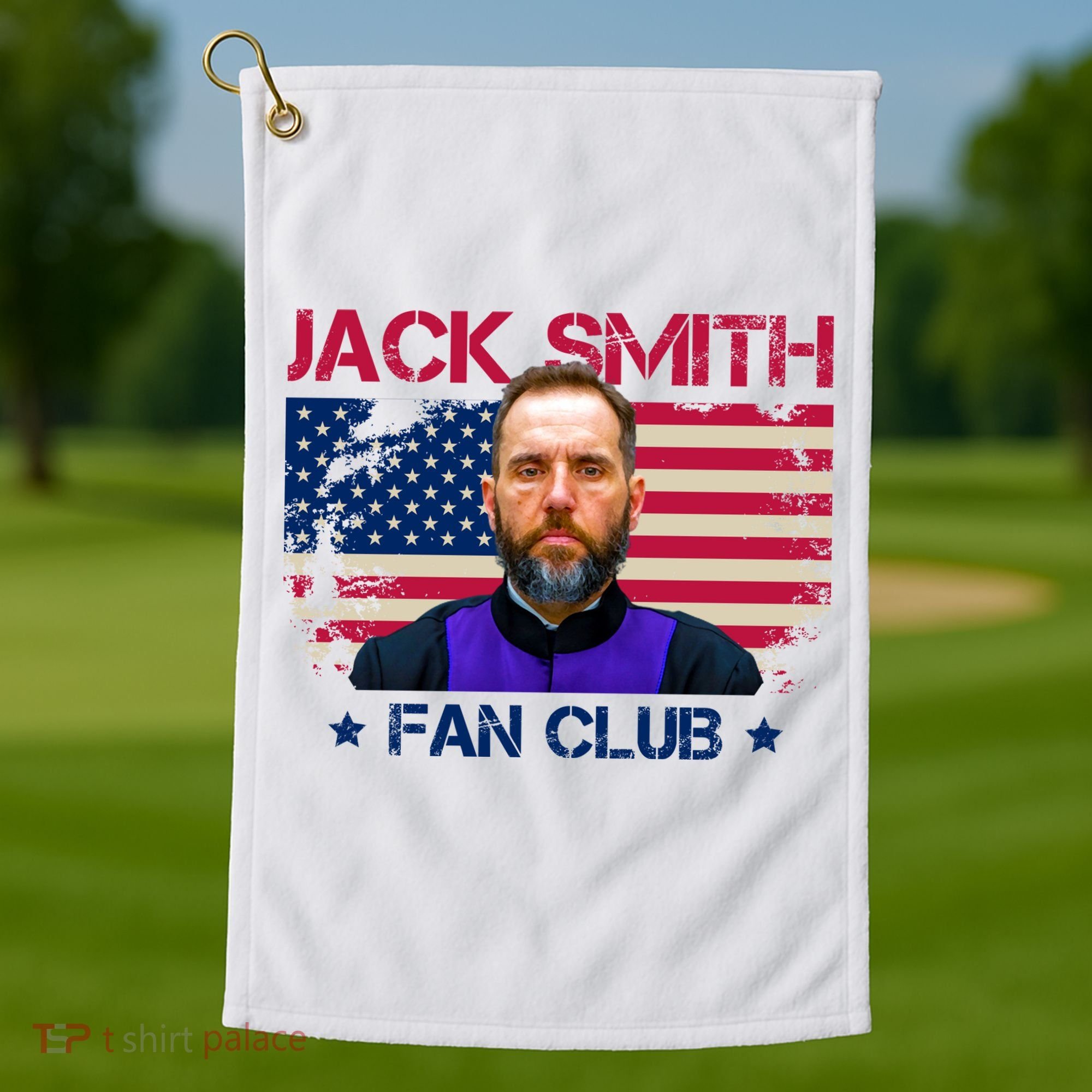 Jack Smith Fan Club Funny Political Humor Golf Towel