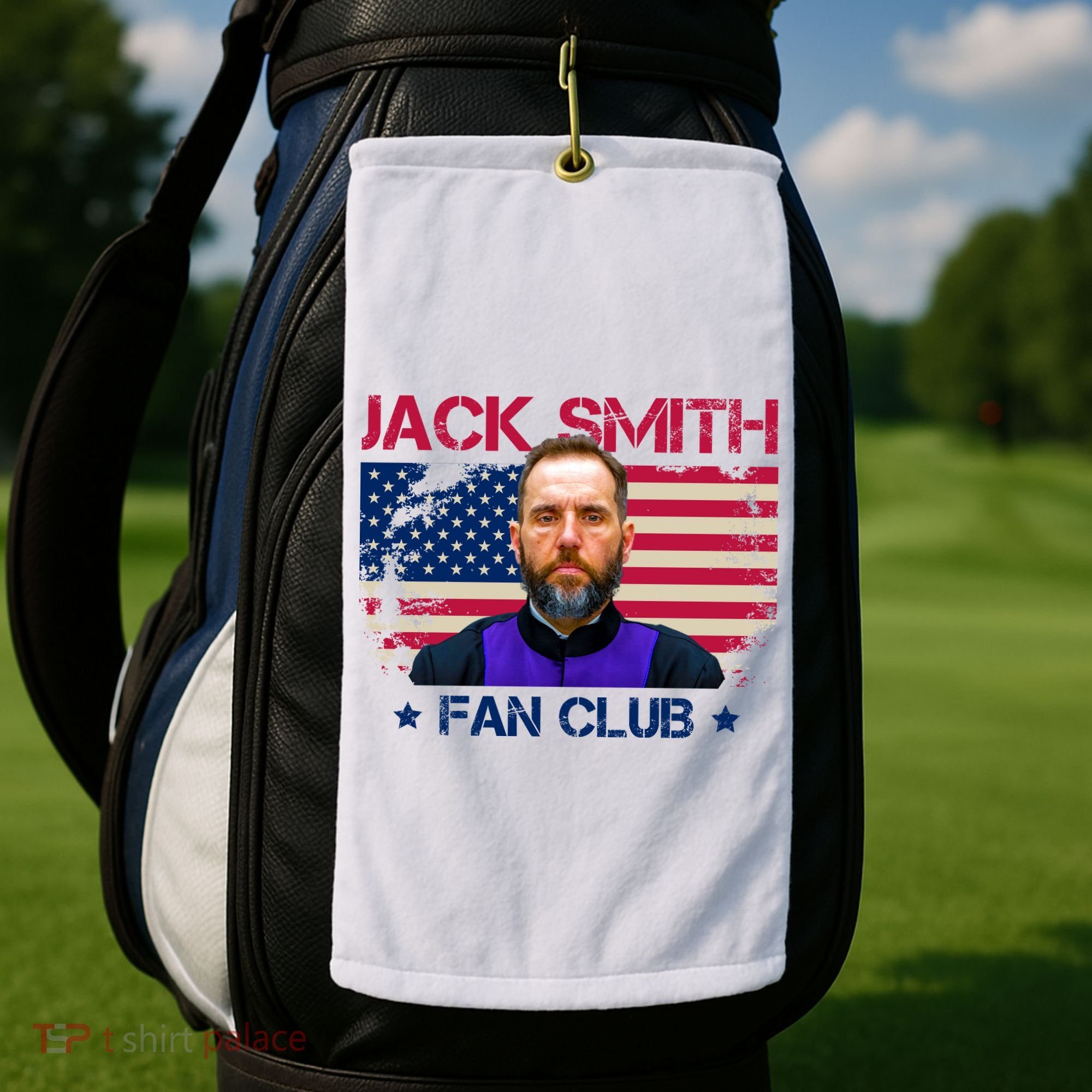 Jack Smith Fan Club Funny Political Humor Golf Towel