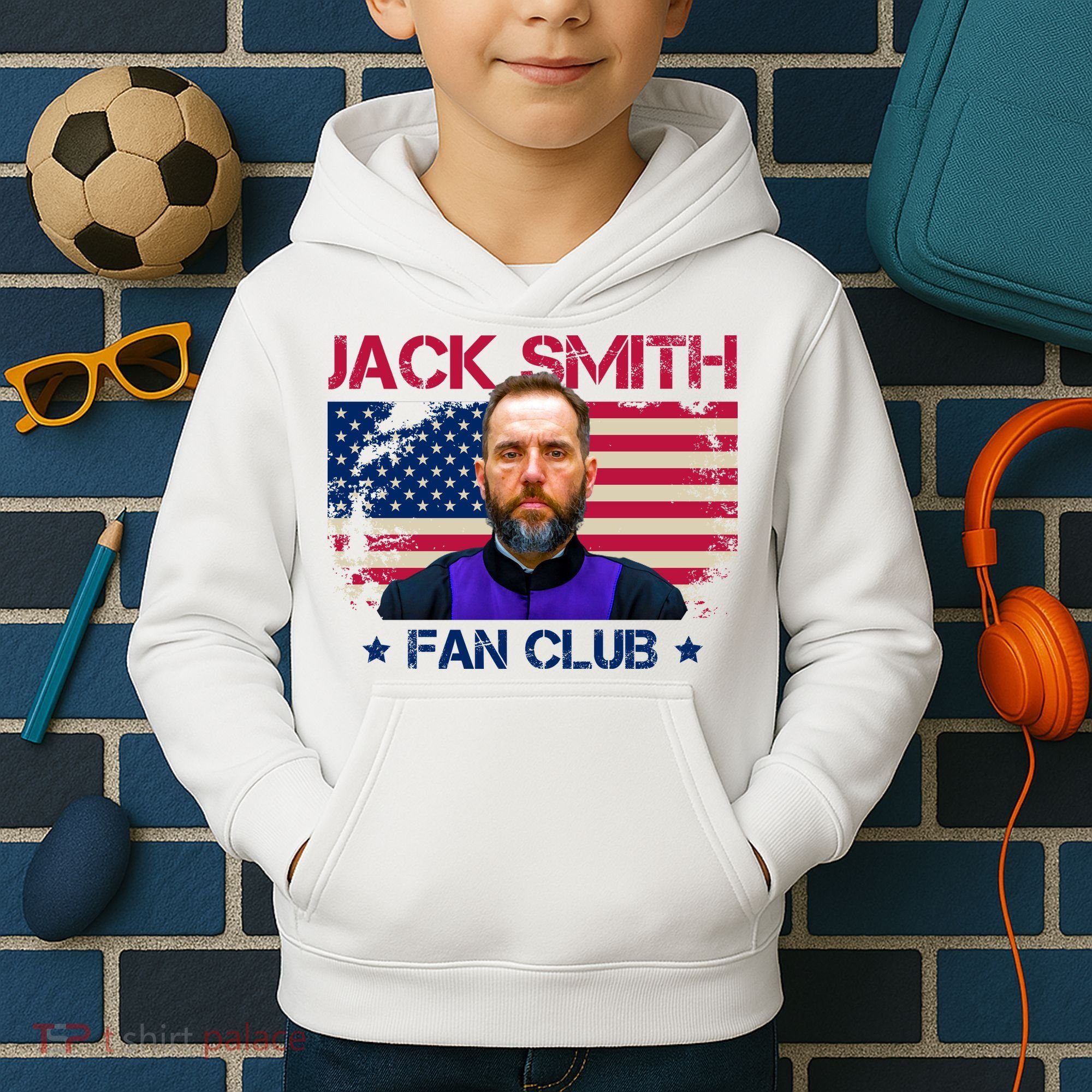 Jack Smith Fan Club Funny Political Humor Kids Hoodie