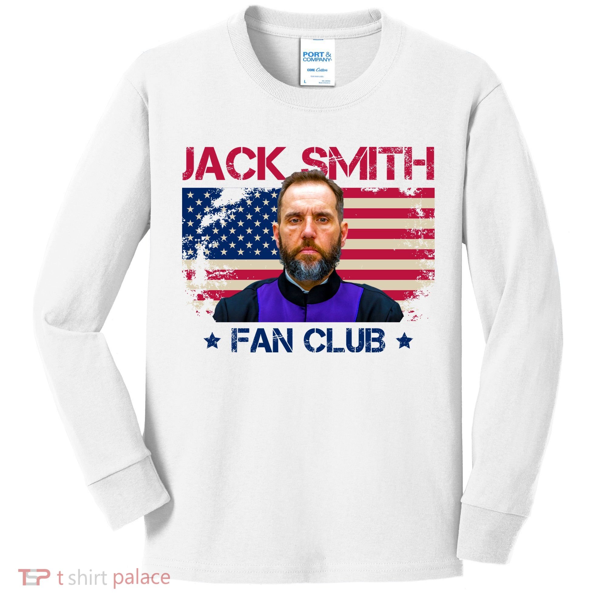 Jack Smith Fan Club Funny Political Humor Kids Long Sleeve Shirt