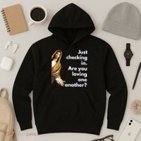 Jesus Saying Funny Christian Meme Joke Hoodie thumb 3