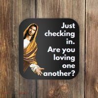 Jesus Saying Funny Christian Meme Joke Coaster thumb 0